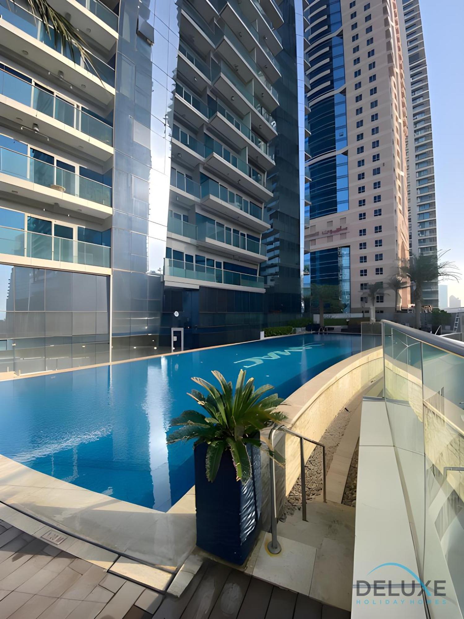 Wondrous 1Br At Damac Heights Dubai Marina By Deluxe Holiday Homes Dış mekan fotoğraf